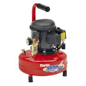 Clarke ShhhAir30/9 Quiet Run Compressor 24.9 Ltrs / Min With 9 Litre Air Receiver 240V~50Hz