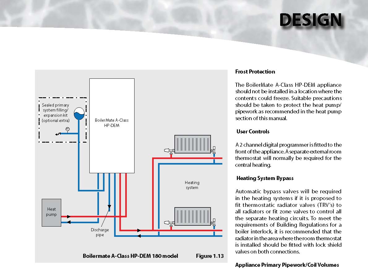 that the model size of the appliance is chosen by ... underfloor heating wiring diagram controls 