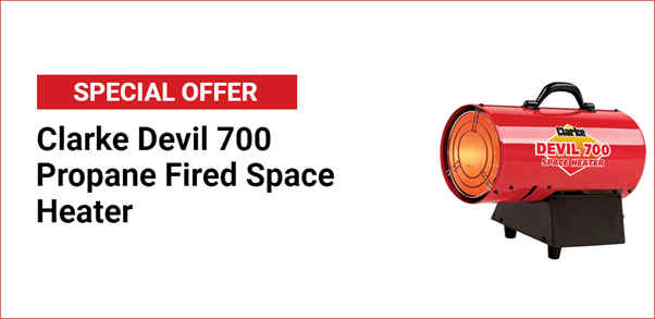 Devil 700 Propane Heater Offer
