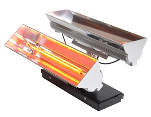 Solaire Axis Double Single 4.0KW Infra Red Heater